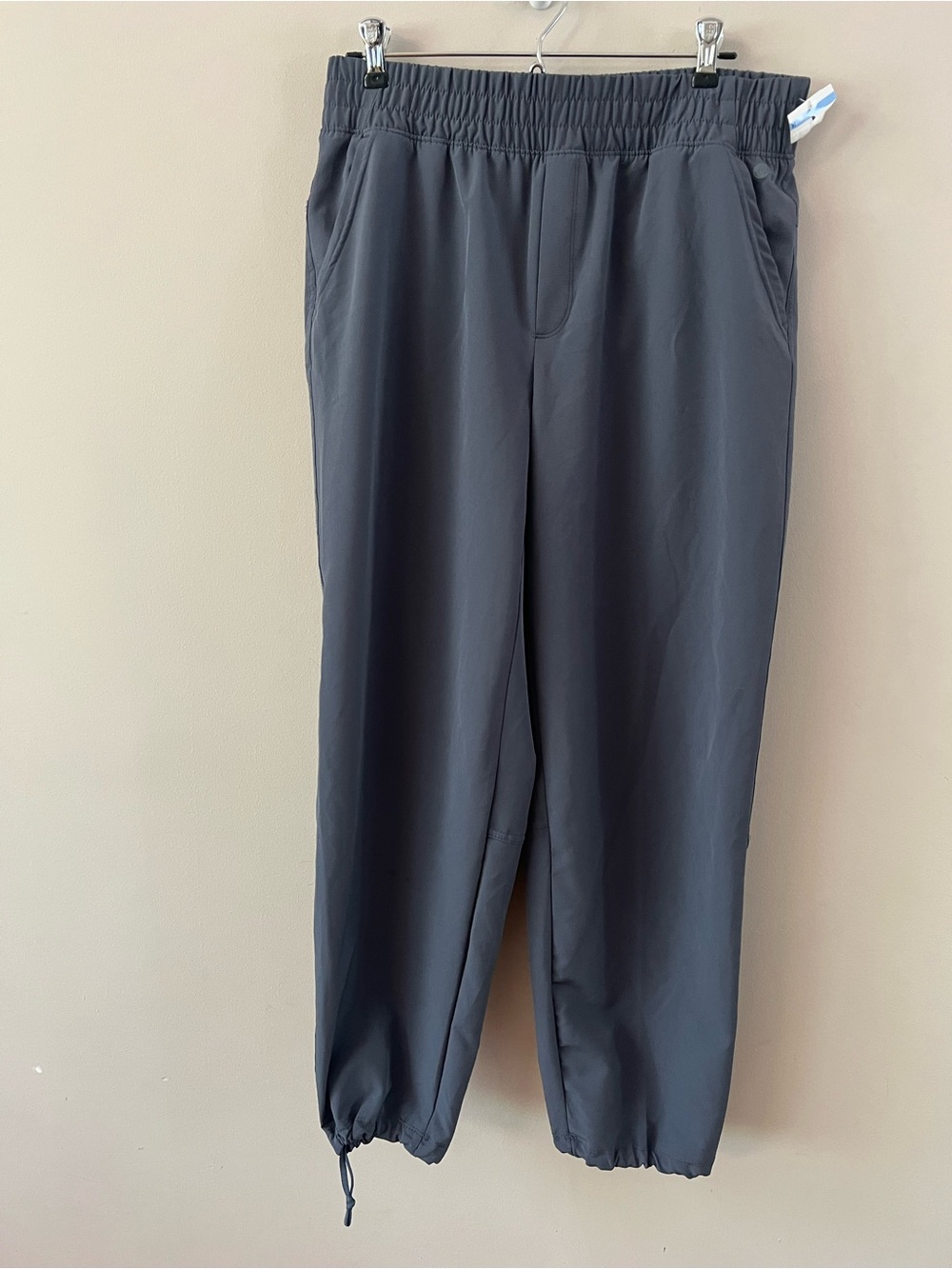 Prana woven jogger size large blue gray